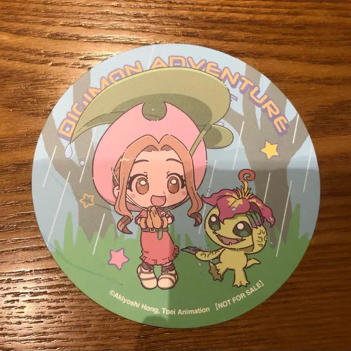 [BUNJANG] Digimon Adventure Animate Cafe Collaboration Mina Coaster / 디지몬 어드벤처 애니메이트 카페 콜라보 미나 코스터