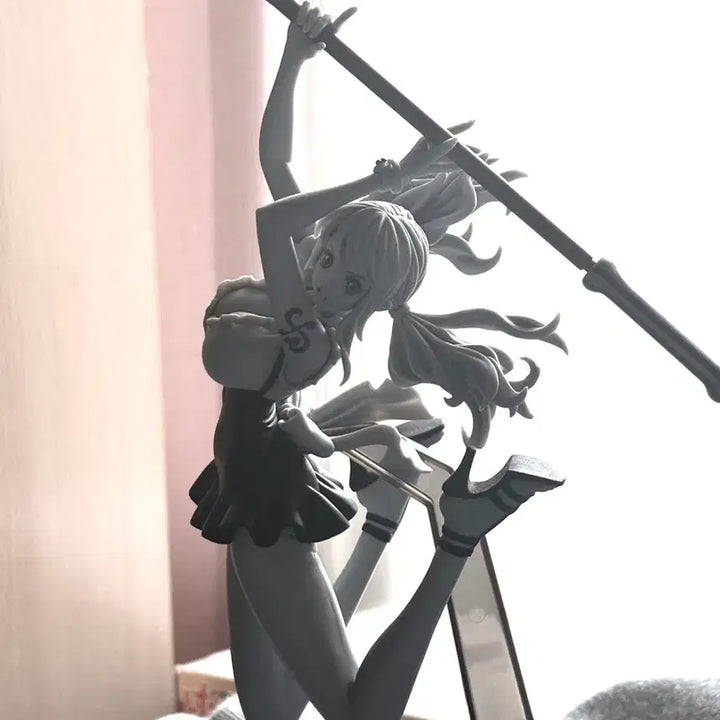 [BUNJANG] One Piece Nami Monochrome Figure / 원피스 나미 흑백 피규어