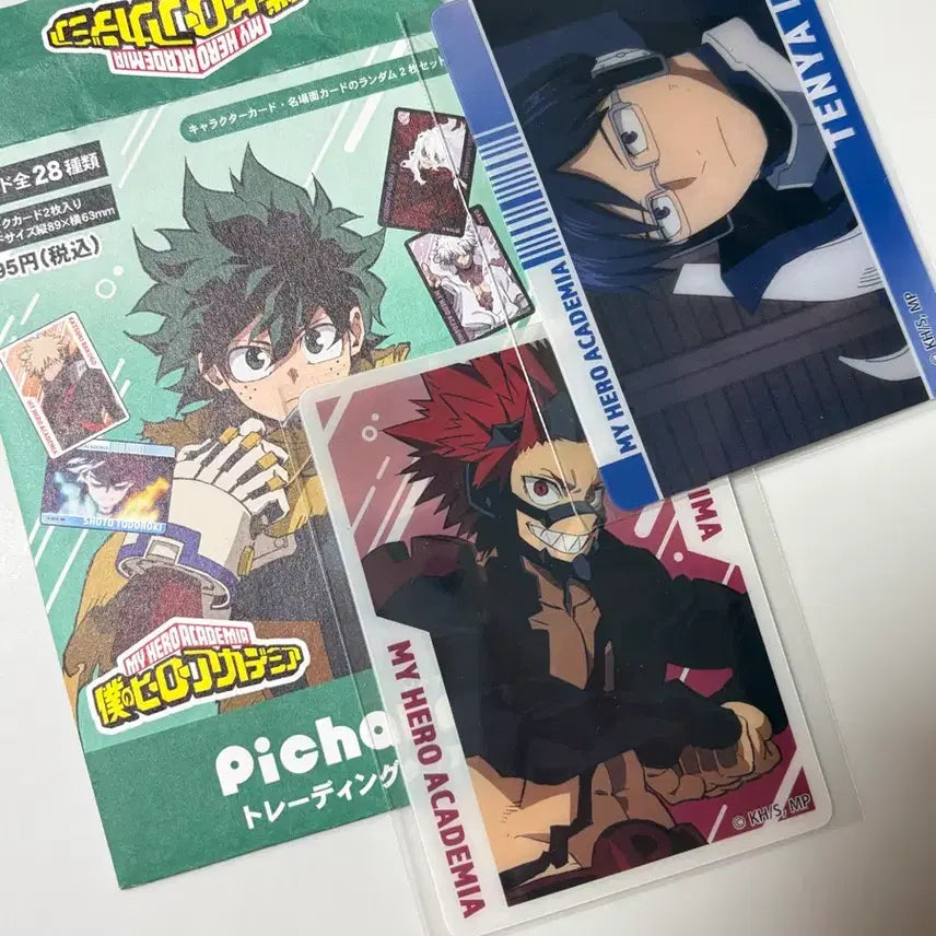 [BUNJANG] My Hero Academia Character Trading Card Set / 나의 히어로 아카데미아 카드