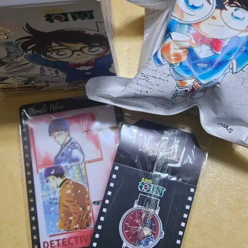 [BUNJANG] Detective Conan Shuichi Akai Memory Fragment Watch / 명탐정 코난 아카이 슈이치 이상윤 메모리 프래그먼트 시계