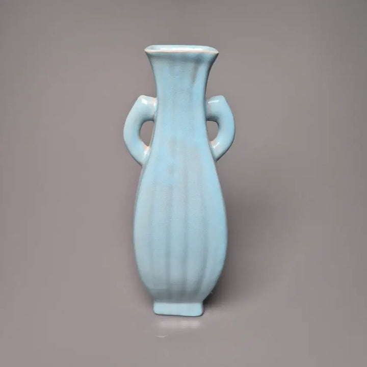 [BUNJANG] Chinese Celadon Porcelain Vase / 송 여요 천청유 고정문 쌍이병 중국도자기 골동품 수집품