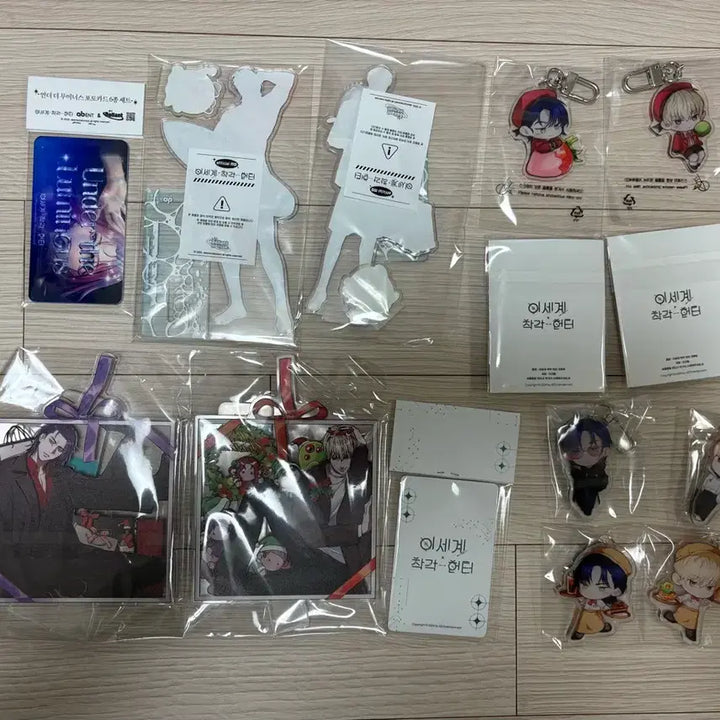 [SOLD OUT] 이착헌 강창호 김기려 포카 아크릴 스탠드 코롯토 키링 일괄