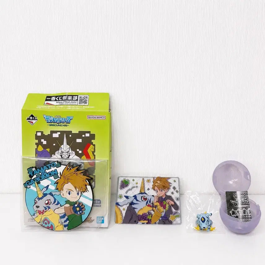 [BUNJANG] Digimon Matt &amp; Gabumon Goods Set / 디지몬 매튜X파피몬 굿즈 세트