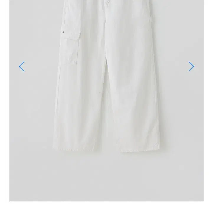 [BUNJANG] Tanatt Carpenter Wide Pants (White, M) / [새상품] 타낫 카펜더 와이드 팬츠(화이트 M사이즈)