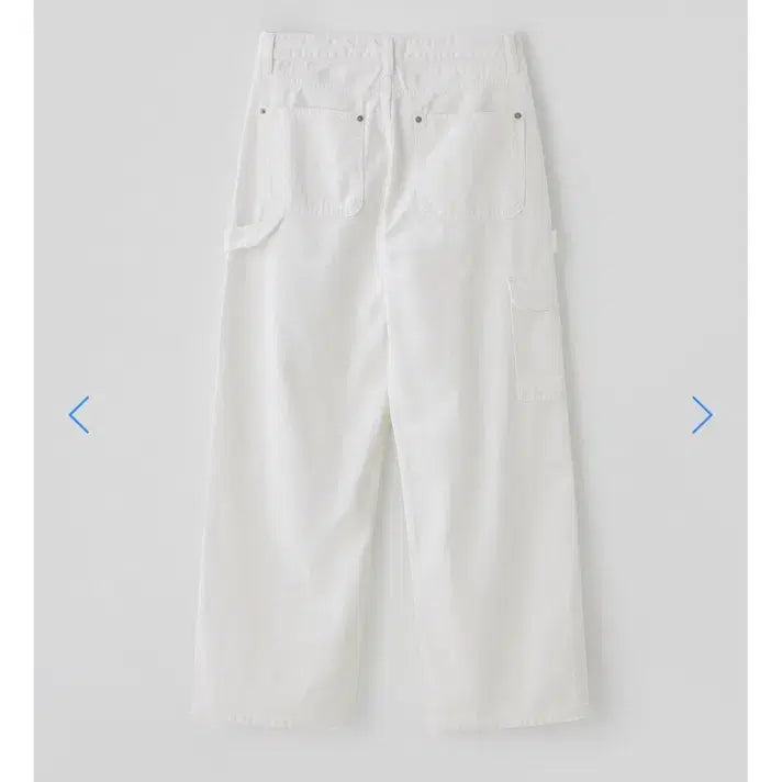 [BUNJANG] Tanatt Carpenter Wide Pants (White, M) / [새상품] 타낫 카펜더 와이드 팬츠(화이트 M사이즈)