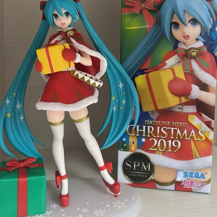 [BUNJANG] Sega 2019 Christmas Hatsune Miku Figure (Unsealed) / (개봉,박스O) 세가 2019크리스마스 하츠네미쿠 피규어 고전 미소녀