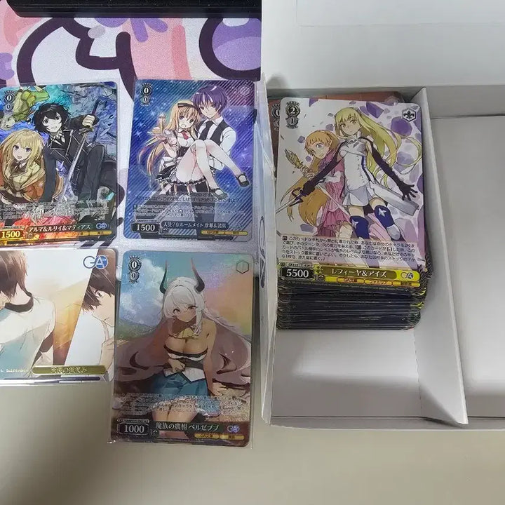 [BUNJANG] Weiss Schwarz GA Bunko Cards (Common &amp; SR) / 바이스슈발츠 GA 문고 일반카드 및 SR판매