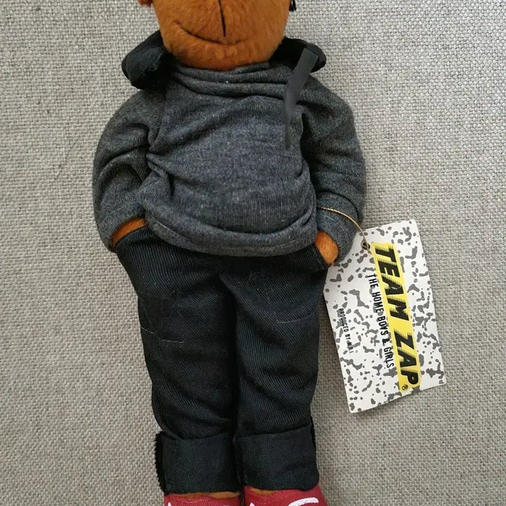 [BUNJANG] Team Zap Fashion Bear Plush / team zap 패션 곰인형