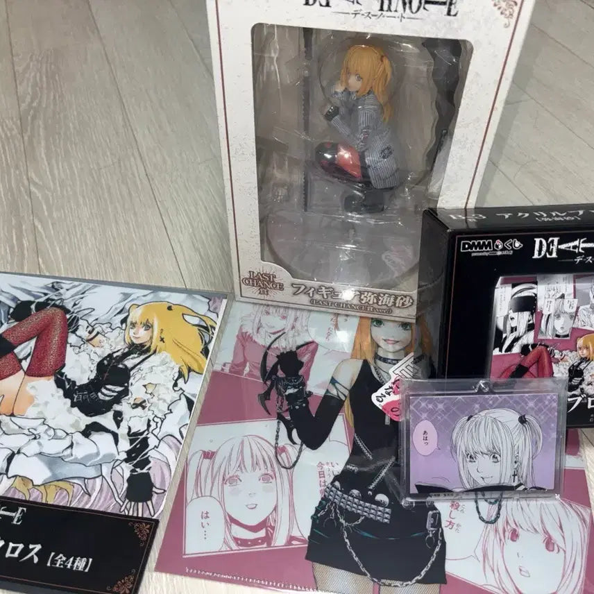 [BUNJANG] Death Note DMM Misato Kuji Goods Set / 데스노트 쿠지 DMM 미사 쿠지 굿즈 세트 전체!!