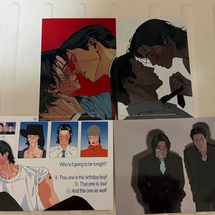 [BUNJANG] Jooeui Pyunghwa (JP) Header Skinship Print Set / 주의평화 주평 헤더 스킨십 인화사진 프박 일괄