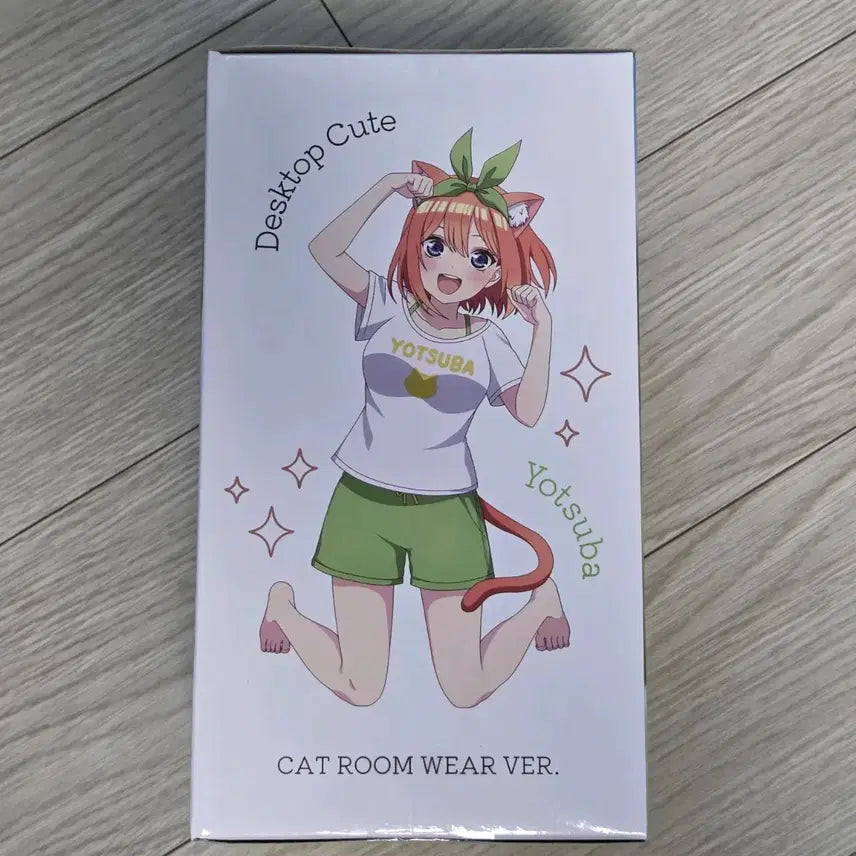 [BUNJANG] The Quintessential Quintuplets Nakano Yotsuba Desktop Cute Figure (Sealed) / (미개봉) 5등분의 신부 나카노 요츠바 데스크탑 큐트 피규어