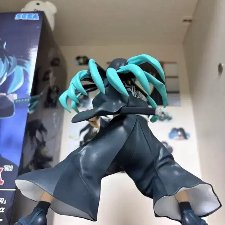 [BUNJANG] Sega Muichiro Tokito State: Demon Mark Appearance Figure / 귀멸의 칼날) 세가 무이치로 반점 발현 피규어 (정품) 급처