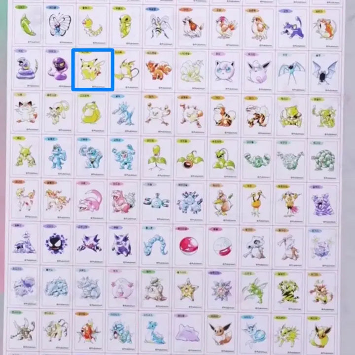 [BUNJANG] Pokemon Stickers Bundle Set / 포켓몬 띠부씰 일괄판매 및 교환