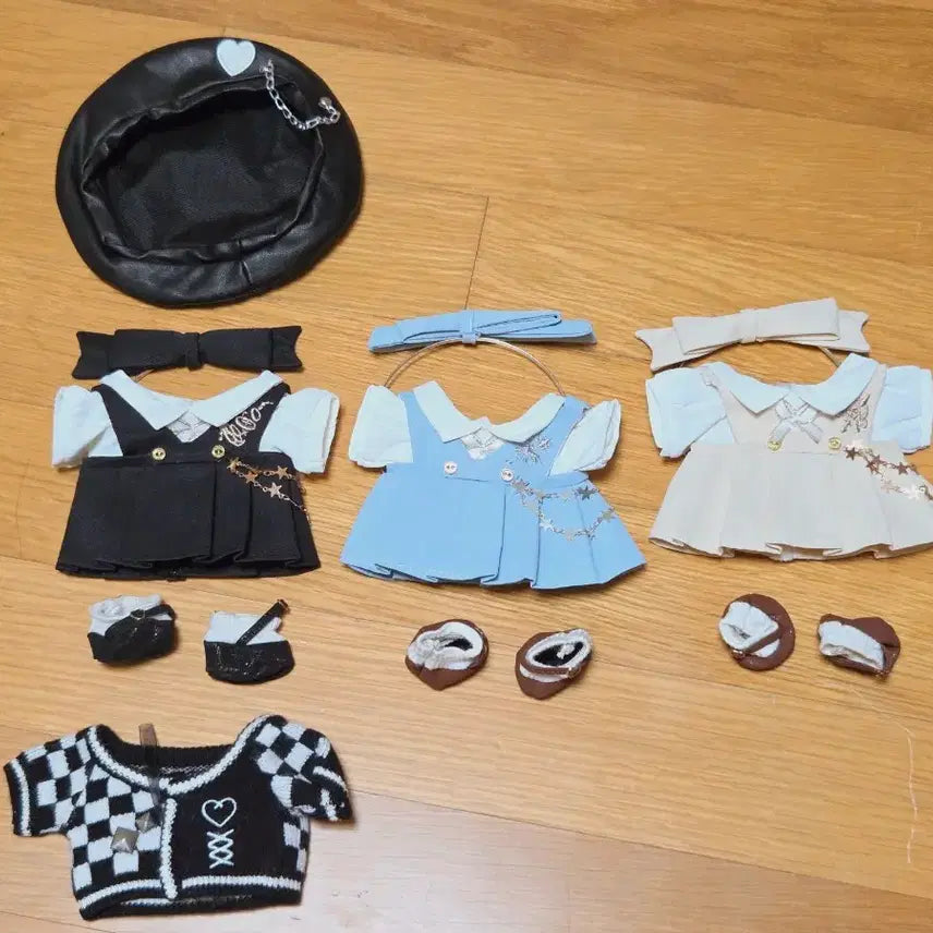 [BUNJANG] Cotton Doll 20cm Uniform Set / 솜인형 솜깅 20깅 교복세트