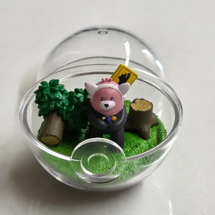 [BUNJANG] Re-Ment Terrarium Collection EX Alola Stufful / 포켓몬 리멘트 테라리움 컬렉션 EX 알로라 이븐곰
