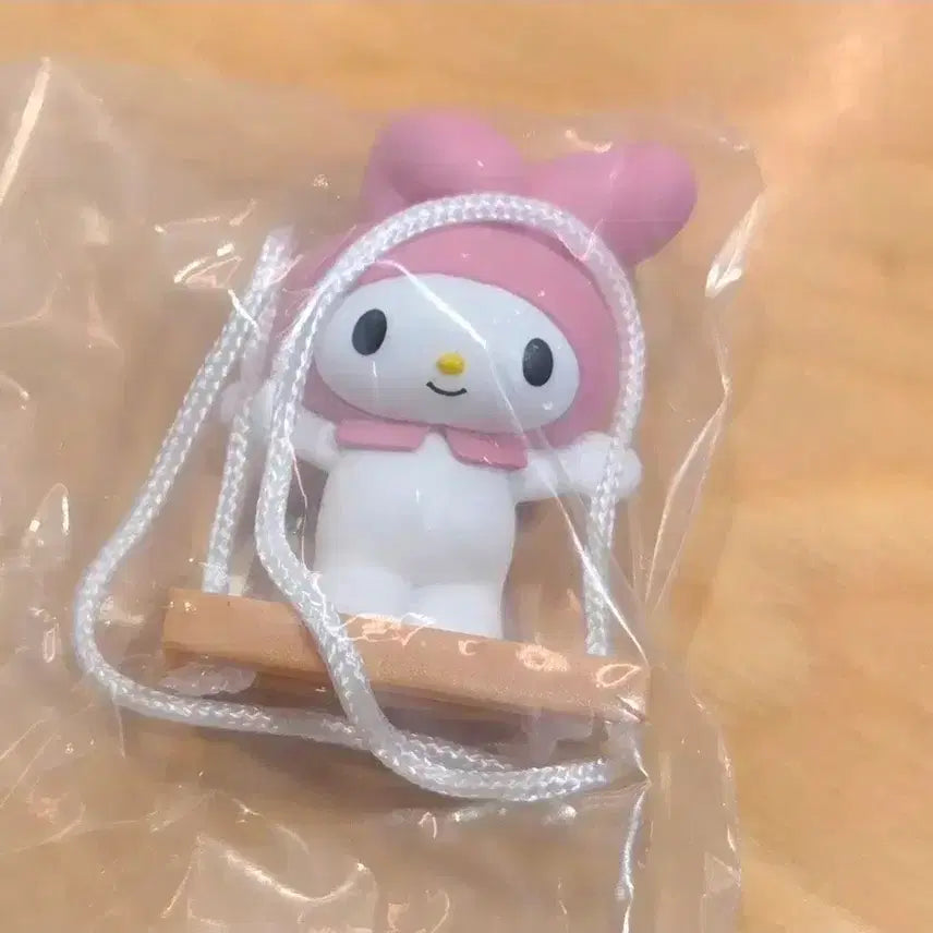 [BUNJANG] Sanrio My Melody Swing &amp; Bath Gacha Set / [마이멜로디] 산리오 (그네, 목욕세안) 가챠 일괄판매