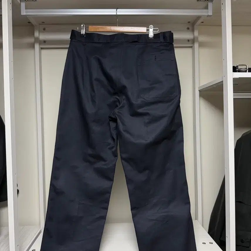 [BUNJANG] Capsa Belted Work Trousers Navy 34 / 캡샤 벨티드 워크 트라우저 네이비 34사이즈