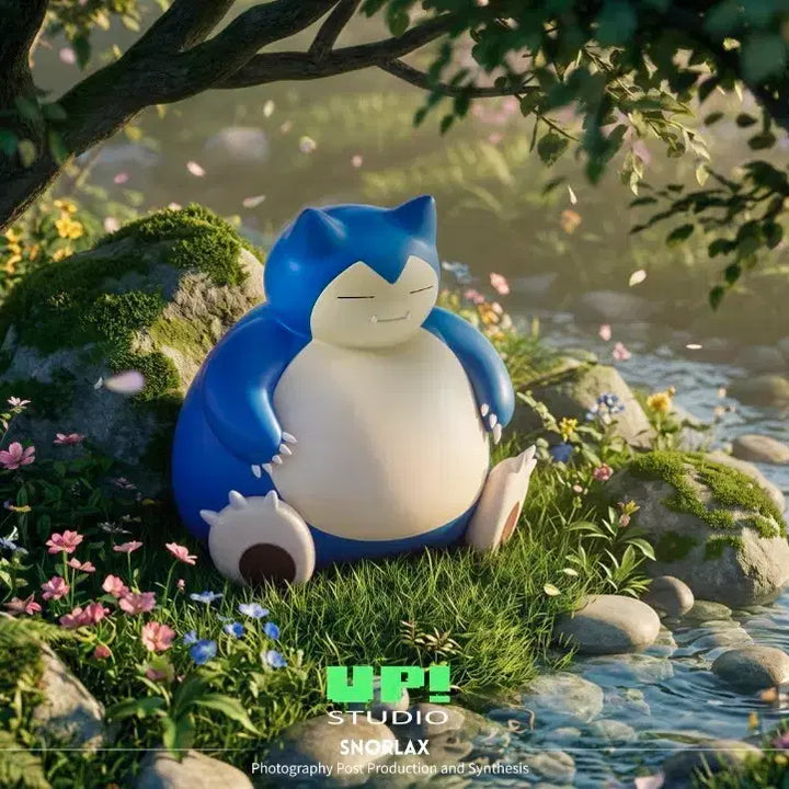 [BUNJANG] Pokemon Scale World Snorlax Figure / 포켓몬스터 스케일월드 up 잠만보 피규어