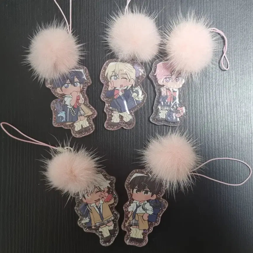 [BUNJANG] PLAVE Yeejun, Nore, Bamby, Eunho, Hamin Bundle Set Keyring / 플레이브 예준 노으 밤비 은호 하민 키링 꿉이님 일괄