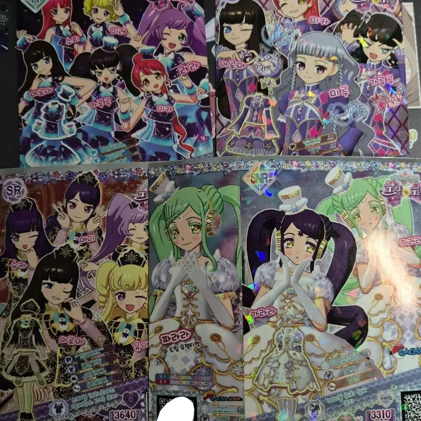 [BUNJANG] PriPara Dream Ticket Promo 4 Types Promo / 프리파라 드림티켓 프로모 4종 프로모 미파킹