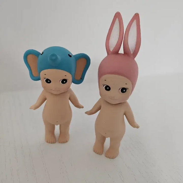 [BUNJANG] Sonny Angel Elephant, Rabbit, and Sticker Set / 소니엔젤 코끼리 +  토끼 + 스티커