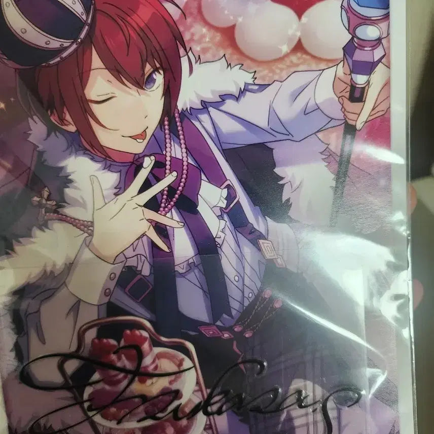 [BUNJANG] Ensemble Stars Tsukasasa Signed Sticker / 앙스타/ 앙상블스타즈 츠카사 싸인 스티커