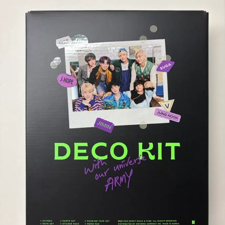 [BUNJANG] BTS Deco Kit / 방탄소년단 BTS 데코키트