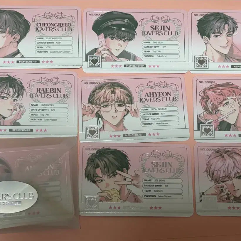[SOLD OUT] 데못죽 다마네기님 포카 포토카드 러버스클럽 일괄