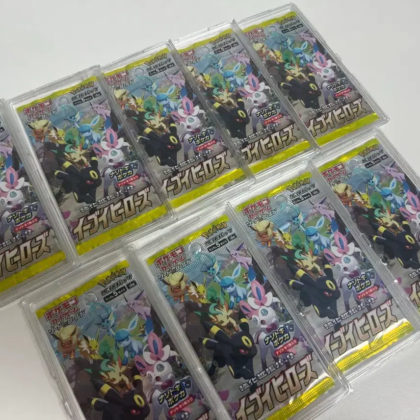 [BUNJANG] Pokemon Card Eevee Heroes Japanese Edition Booster Pack / 판매)포켓몬카드 이브이히어로즈 일판 팩