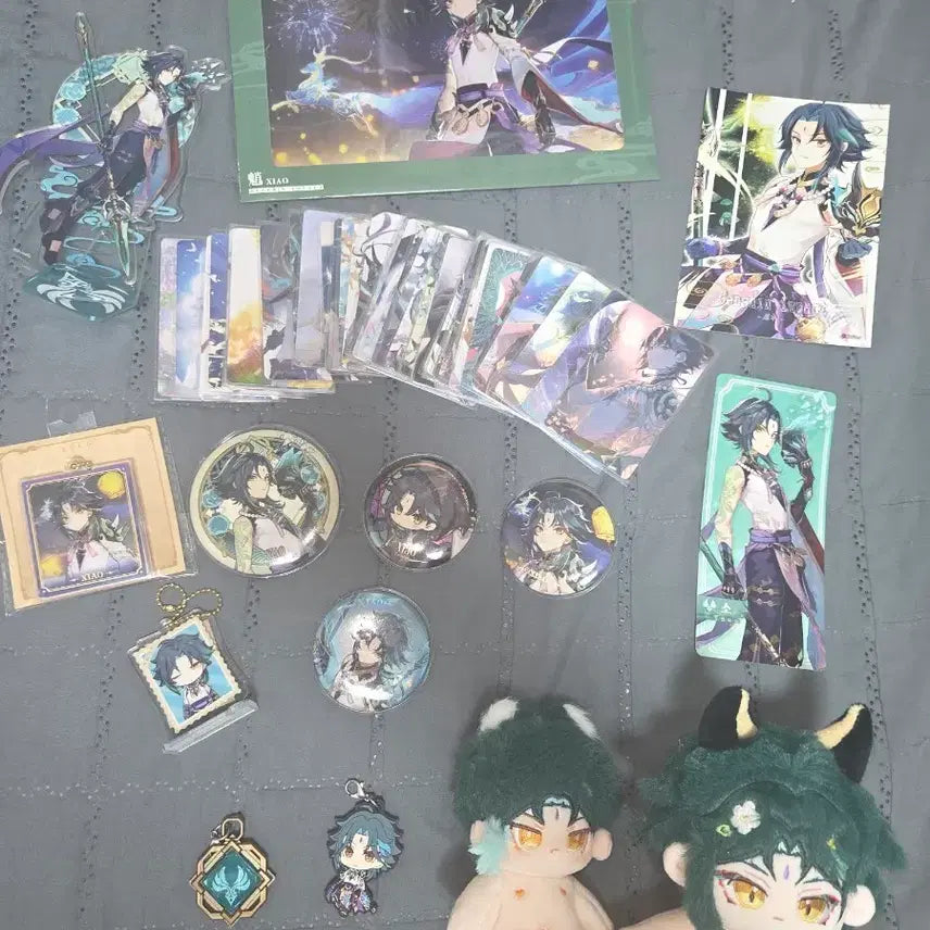 [BUNJANG] Genshin Impact Xiao Merchandise Bundle Set / 원신 소 굿즈 일괄 처분 판매