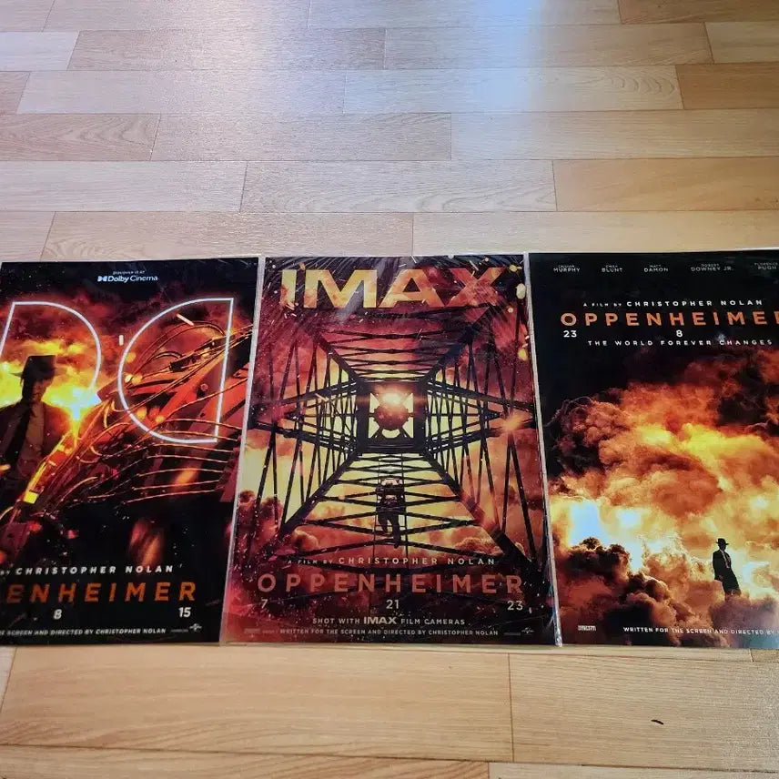 [BUNJANG] Oppenheimer IMAX Poster / 오펜하이머 아이맥스 돌비 오리지널 포스터 판매합니다