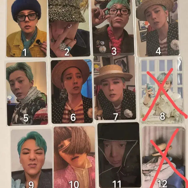 [BUNJANG] G-Dragon Photocard Bundle Set / 지디 포토카드 일괄 급처합니다