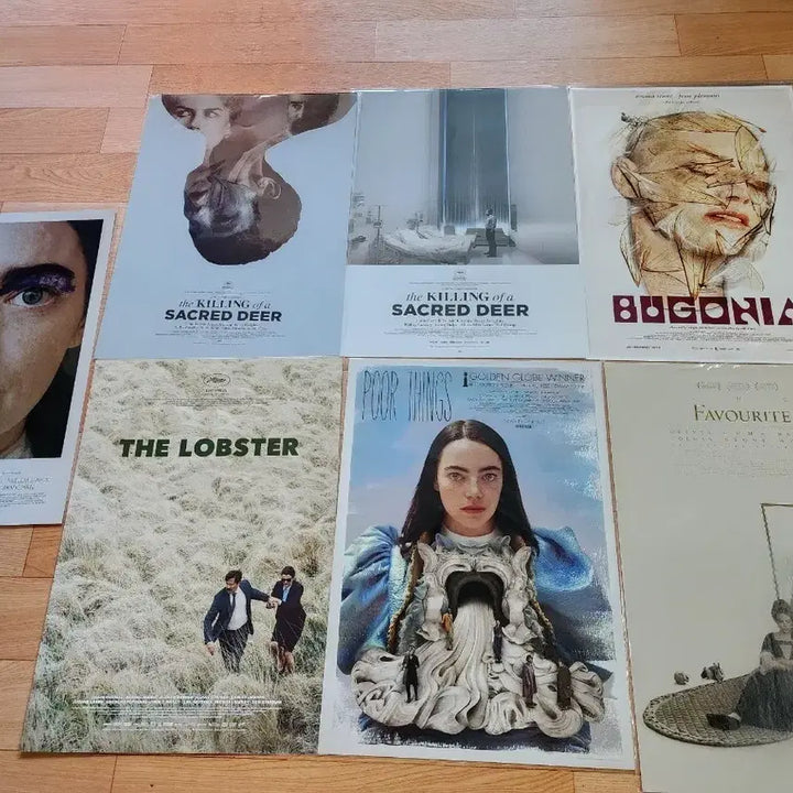 [BUNJANG] Yorgos Lanthimos Film Poster Bundle / 요르고스 란티모스 감독 영화 포스터 판매합니다