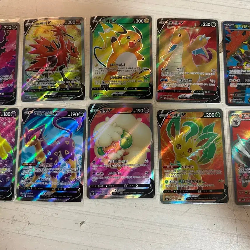 [BUNJANG] Pokemon Card SR 10 cards / 포켓몬 카드 sr 10장