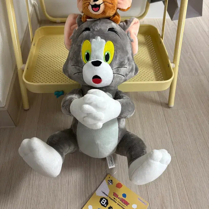 [BUNJANG] Ichiban Kuji Tom and Jerry 30cm Big Plush / 이치방쿠지 톰과제리 30cm 빅 누이