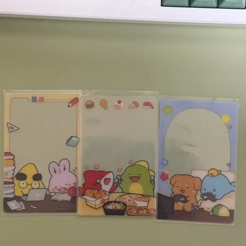 [BUNJANG] Pixelry Jamteul Transparent Photocard Bundle Set / 픽셀리 잠뜰 투명 포토카드 일괄 양도