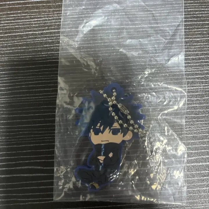 [BUNJANG] Jujutsu Kaisen Megumi Fushiguro Rubber Strap Keychain / 주술회전) 후시구로 메구미 러버 키링 고무 스트랩