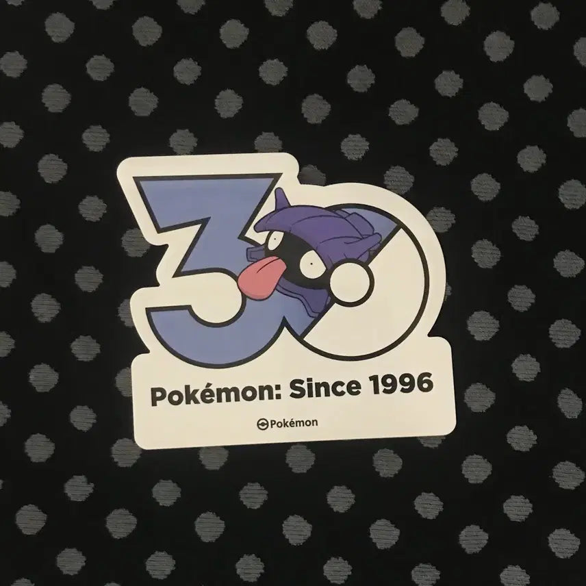 [BUNJANG] Pokemon 30th Anniversary Logo Sticker / 포켓몬 30주년 기념 로고 스티커 셀러