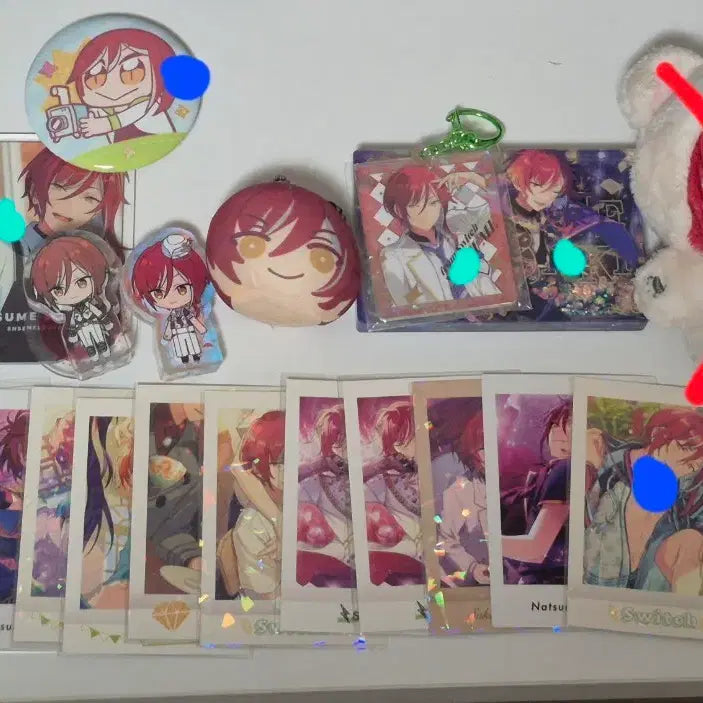 [BUNJANG] Ensemble Stars Sakasaki Natsume Merchandise Bundle Set / 앙스타 사카사키 나츠메 굿즈 일괄 판매