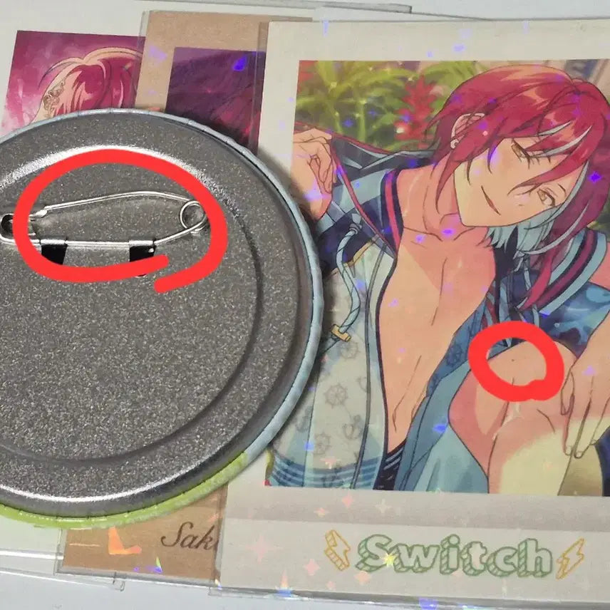 [BUNJANG] Ensemble Stars Sakasaki Natsume Merchandise Bundle Set / 앙스타 사카사키 나츠메 굿즈 일괄 판매