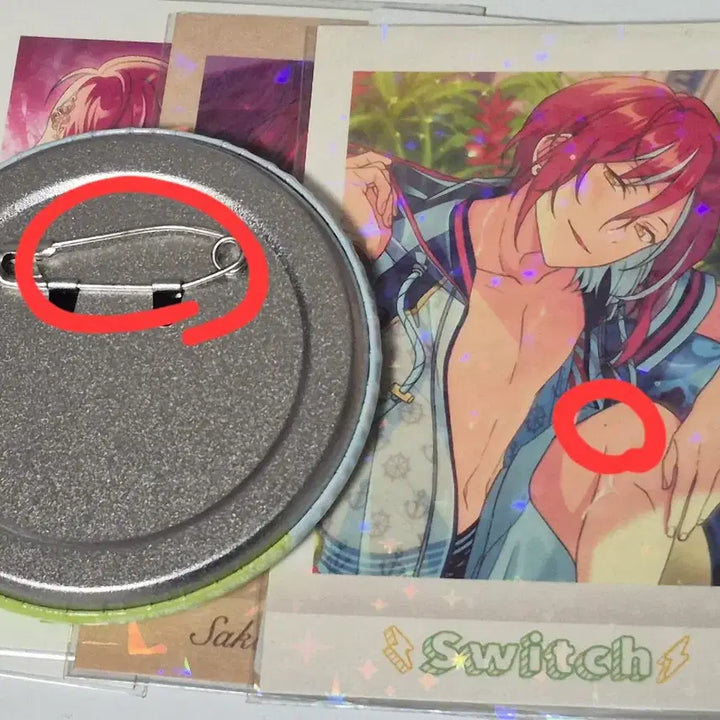 [BUNJANG] Ensemble Stars Sakasaki Natsume Merchandise Bundle Set / 앙스타 사카사키 나츠메 굿즈 일괄 판매