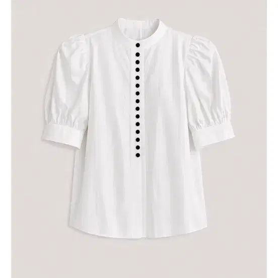 [BUNJANG] Haveben Puff Sleeve Blouse White / 해브빈 퍼프 블라우스 havebin