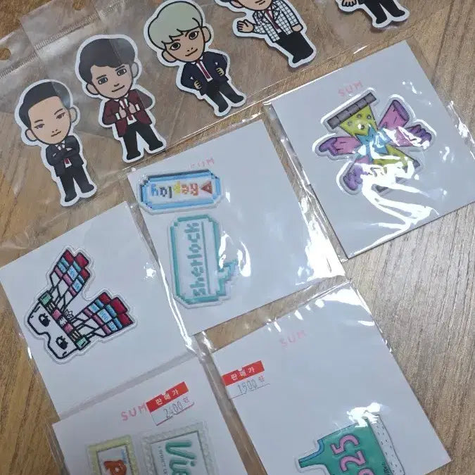 [BUNJANG] SHINee Official Sticker Bundle Set / 샤이니 공식 스티커 일괄