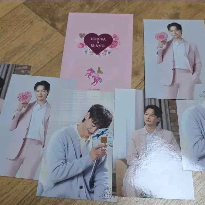 [BUNJANG] SHINee Minho Godiva Photocard Set / 샤이니 민호 고디바 사진 세트