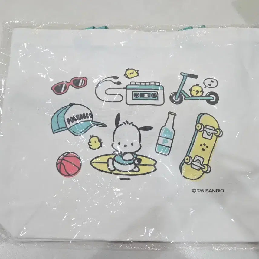 [BUNJANG] Sanrio Pochacco Eco Bag / 산리오 포차코 에코백