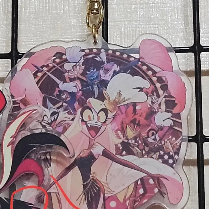 [BUNJANG] HasBeenHotel Level Up Acrylic Keyring / 해즈빈호텔 레벨업 아크릴 키링
