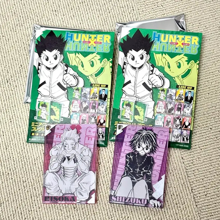 [BUNJANG] Hunter x Hunter Jump Shop Mini Acrylic Block - Hisoka &amp; Shizuku / 헌터x헌터 중국 점프샵 미니 아크릴 블록 히소카 시즈크 헌터헌터 중프샵