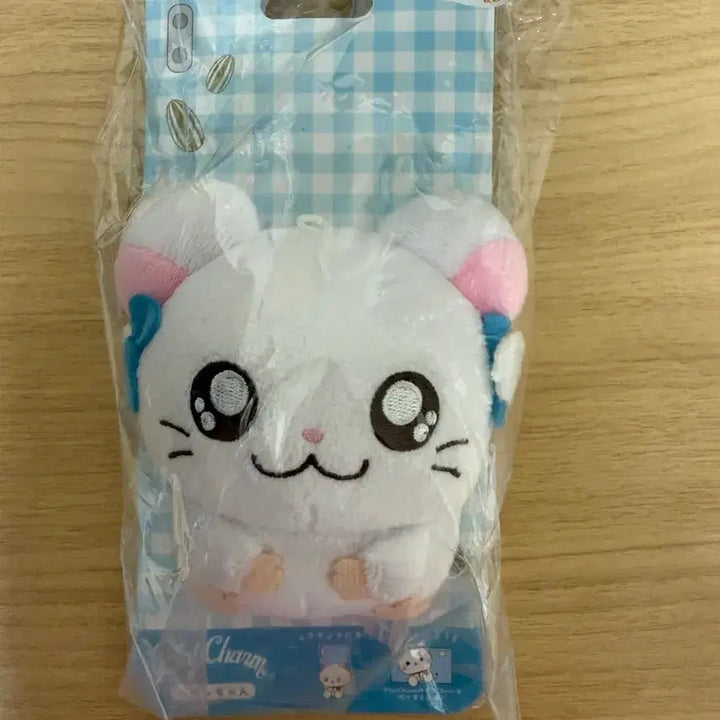 [BUNJANG] Hamtaro Ribon Plush Grip Tok / 새상품) 방가방가햄토리 리본이 인형 그립톡