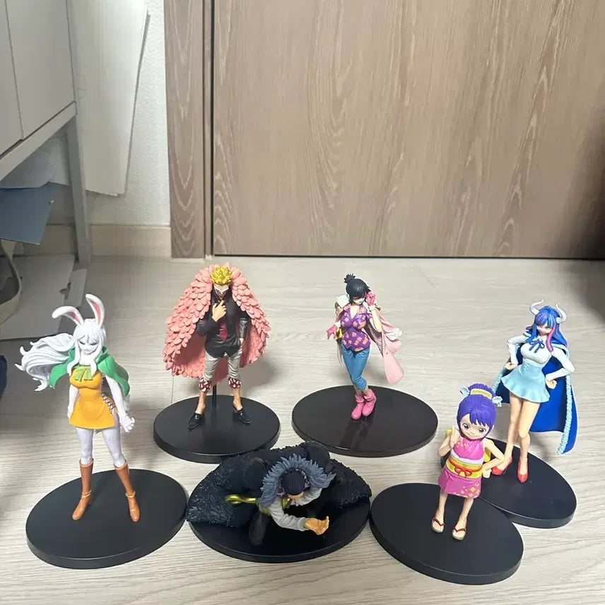[BUNJANG] Bandai Original One Piece Figures 6-Figure Bundle Set / 반다이 정품 원피스 피규어 6종 일괄