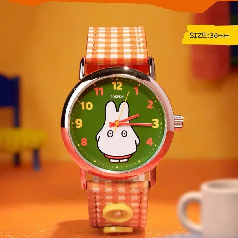 [BUNJANG] Miffy Blind Box Retro Mini Pocket Watch with Ring Set / 미피 블라인드 랜덤 손목 시계 반지